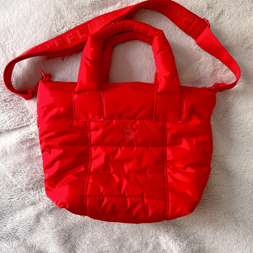 NWOT OFFLINE by Aerie Puff Love Mini Tote Resort Red - Picture 10 of 11